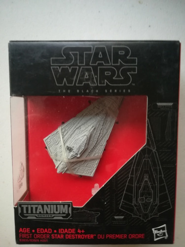 Nave Star Wars Black S Titanium Star Destroyer Fig #06