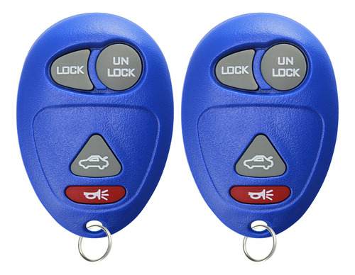 2 repuestos De Apertura Con Control Remoto Keylessoption, 4 