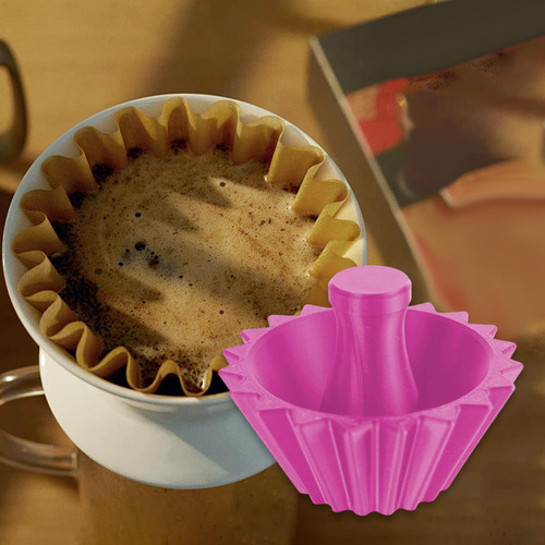 Retenedor De Forma De Filtro De Café Copa De Filtro Rosa