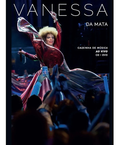 Dvd + Cd Vanessa Da Mata - Caixinha De Música Ao Vivo 