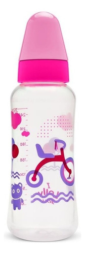 Mamadeira Viva Ort.feminina 250ml Cor Rosa