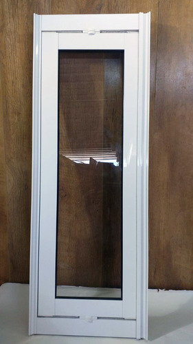 Vitro Capelinha 100x50 Cm Linha Suprema Aluminío Branco