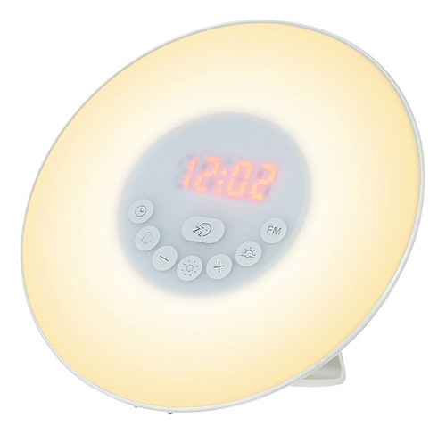 Wake Up Light Alarm Clock Sunrise / Sunset Simulação Relógio