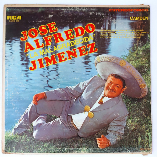 Jose Alfredo Jimenez - La Malagradecida    Lp
