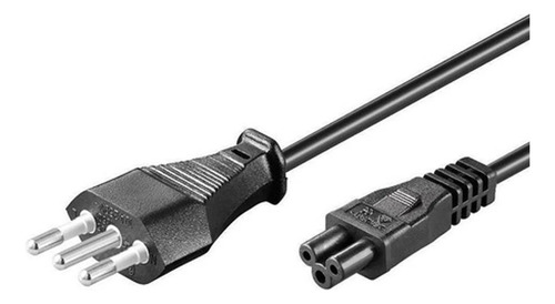 Cable Poder Tipo Trebol Notebook 1.8m / Tecnocenter