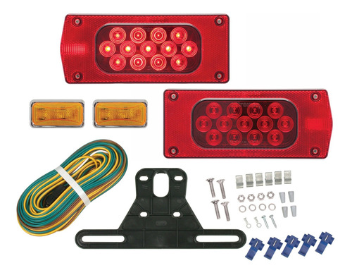 Optronics Tll36rk Kit De Luces Traseras Con Combinación Rect