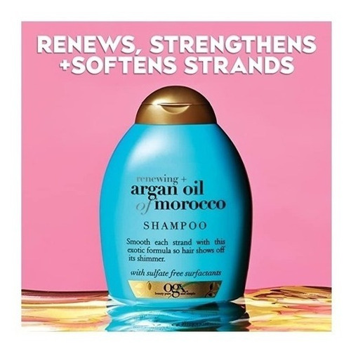 Shampoo Ogx Argan Oil Of Morocco Renewing 385ml