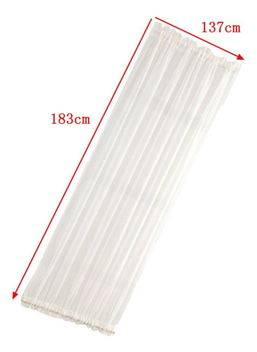 Nuevo Cortina De Puertas Corredizas De Vidrio W137xl183cm