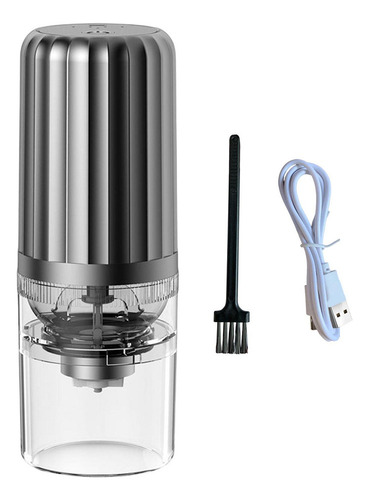 Molinillo De Café Eléctrico Portátil Molino De Café Gris