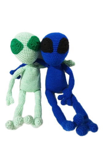 Muñeco Alien Amigurumi