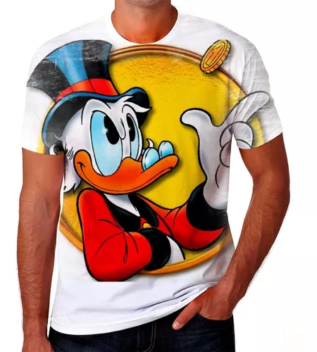 Camiseta Mandrake Pato Donald Tio Patinhas Favela Dry#