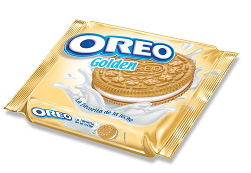 Galletita Oreo Golden de vainilla 351 g pack x 3