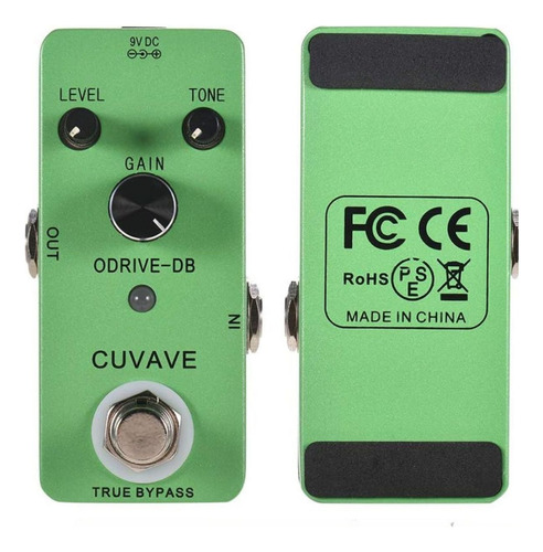 Pedal De Overdrive M-vave Odrive-db Para Guitarra