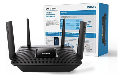 Router Wireless Ac2200 Linksys Ea8300 Tri Band Max-stream