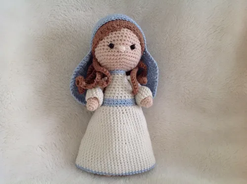 Amigurumi Virgen Maria Amigurumi Wooly co. Cuotas sin inter s