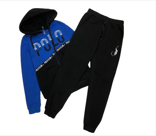 Imagen 4 de 5 de Conjunto De Pants Y Sudadera Para Niño Long Beach Polo Club