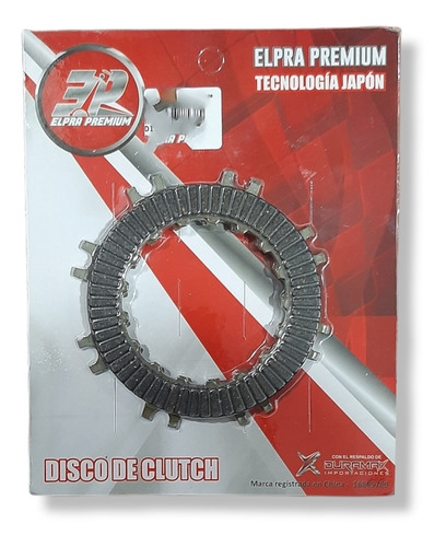 Kit Discos De Clutch Moto Akt 110