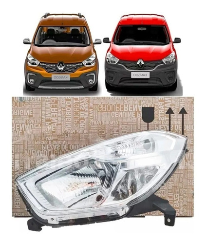 Óptica Renault Kangoo 2018 2019 2020 2021 Original