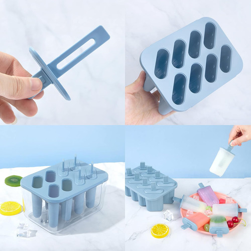 Moldes Para Paletas, Juego De Moldes Para Hacer Paletas De 8