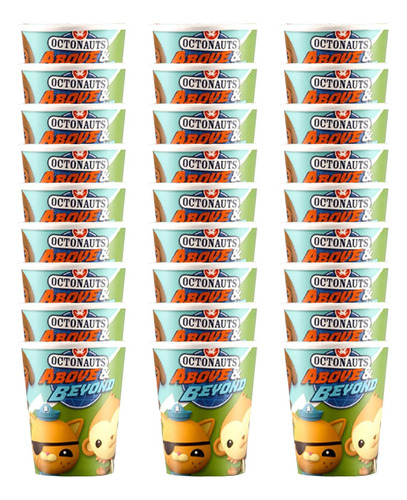 Party Cups Mighty Mojo Octonauts Celebration, Pacote De 20