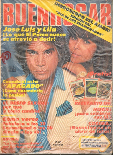 El Puma Y Lila Revista Buenhogar Enero 29 De 1985 Año 20 N3 