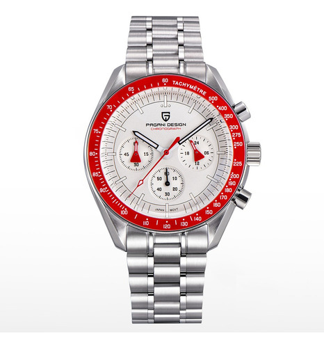 Reloj De Cuarzo Pagani Design Rojo 1705v4/v5 Para Hombre