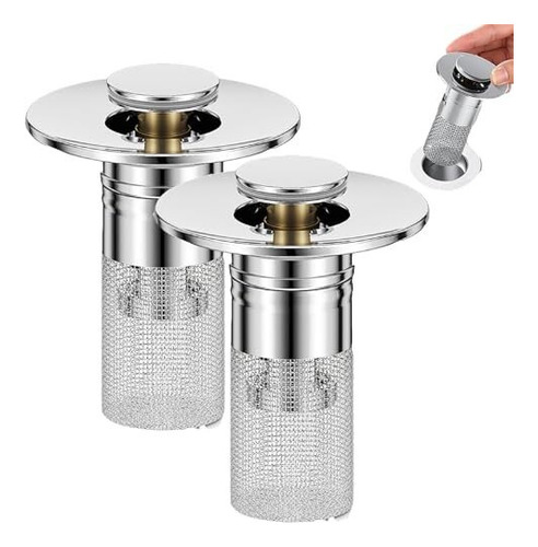 Drain Filter, 2025 New Stainless Steel Pop-up Drains Filter