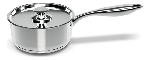 Olla De Acero Inoxidable Con Tapa 1,7l Cacerola Wens Color Plateado