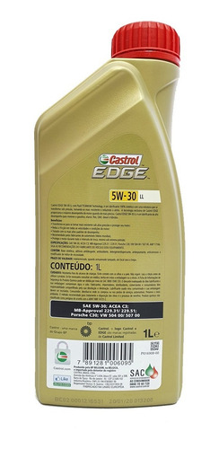 Imagem 2 de 5 de Óleo Motor Edge 5w30 Sintético Castrol 3409650