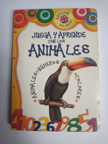 Libro Juega Y Aprende Con Los Animales - Edición Bilingüe 