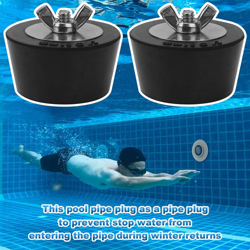 Tapón De Expansión De Invierno Piscina, 1.65 2 Pulgad...