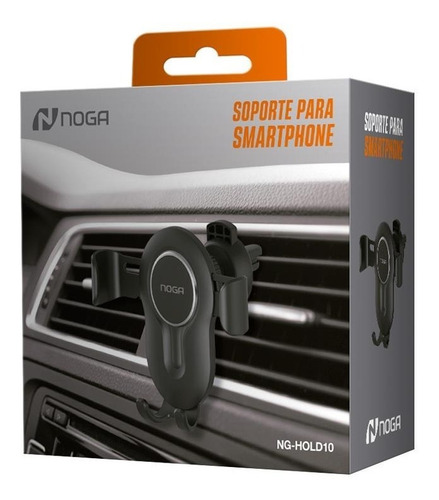Imagen 3 de 3 de Soporte Celular Para Auto Rejilla Ventilacion Noga Hold 10