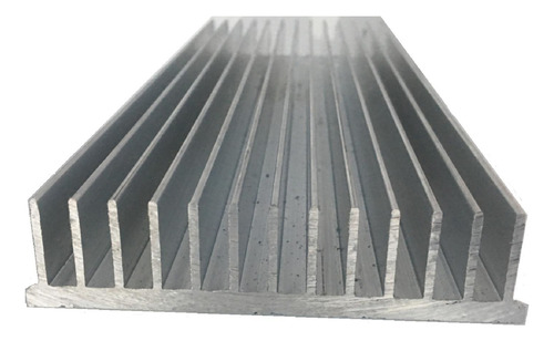 Dissipador De Calor Aluminio 19cm Comp.x10,5cm Larg.x2,5 Alt