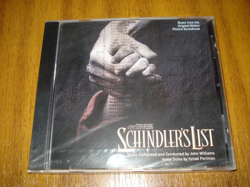 Cd Ost Schindlers List (nuevo Y Sellado) Europeo