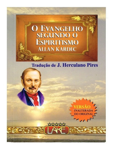 Imagem 1 de 2 de O Evangelho Segundo O Espiritismo /23cm X 16cm Letra Grande