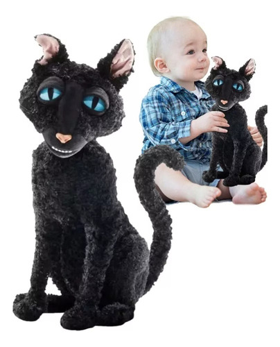 F Almohada Periférica De Animación Con Forma De Gato Y