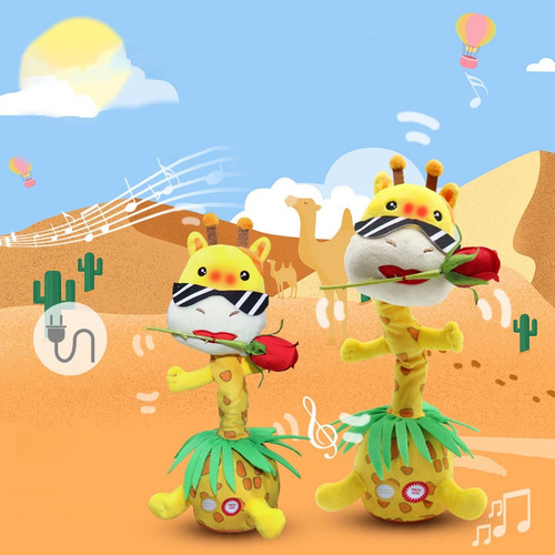 Imagen 3 de 10 de Canta Baila Aprende A Hablar Batería De Juguete Hula Deer