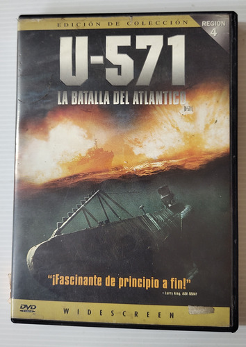 Dvd U-571 La Batalla Del Atlantico Original 