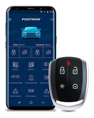 Imagem 4 de 8 de Alarme Pósitron Cyber Px360bt Automotivo Universal Bluetooth
