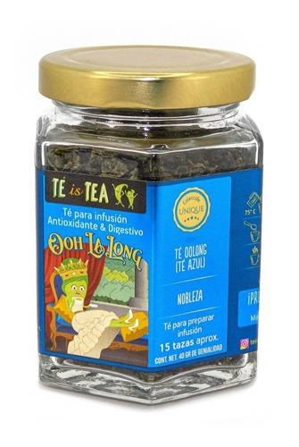 Té Azul Oolong: Ooh La Long  Para 15 Tazas, Té Is Tea
