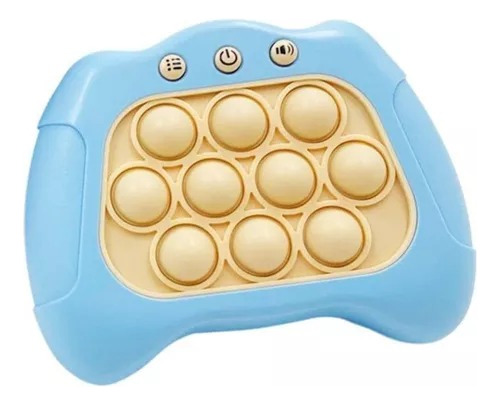 Pop-it Gamer: Brinquedo Eletrônico Anti Stress Com Som E Luz Cor Azul