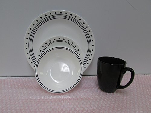 Corelle Livingware De 16 Piezas De Vajilla, Servicio De 4, C