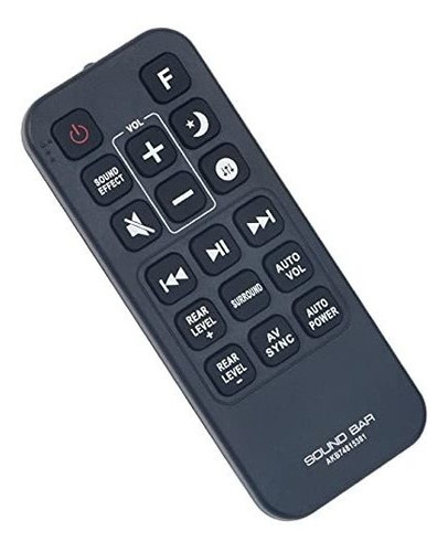 Control Remoto - Akb74815381 Replace Soundbar Remote Control