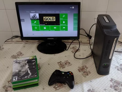 Xbox 360 serial batendo nunca aberto.