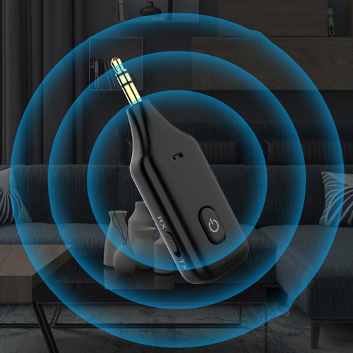 Qw1 Transmisor Adaptador Receptor De Audio Bluetooth 5.1