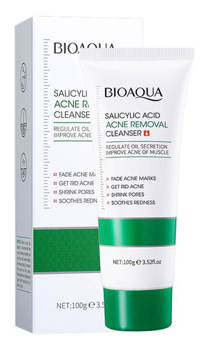 Jabón Facial Ácido Salicílico Antiacné Bioaqua