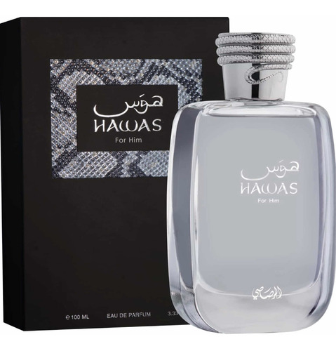 Hawas For Men By Rasas Edp 100 Ml Original Sellado