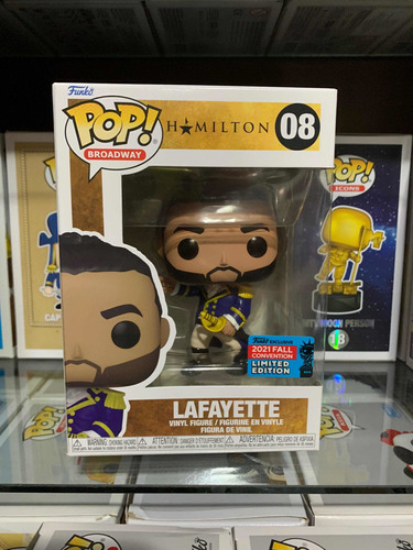 Funko Pop 08 Broadway Hamilton Lafayette Nycc Fall Conventio