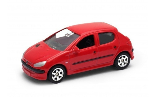 Welly Peugeot 206 Escala 1/60 Ruedas De Goma Rosario