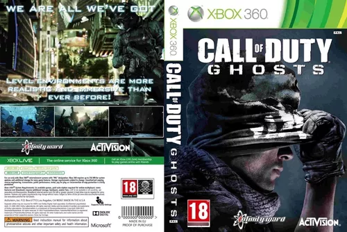 Call of Duty Ghosts Xbox 360 Video Game